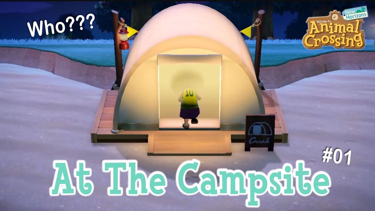 Visitors At The Campsite #01  Villager Hunting Animal Crossing New Horizons ACNH