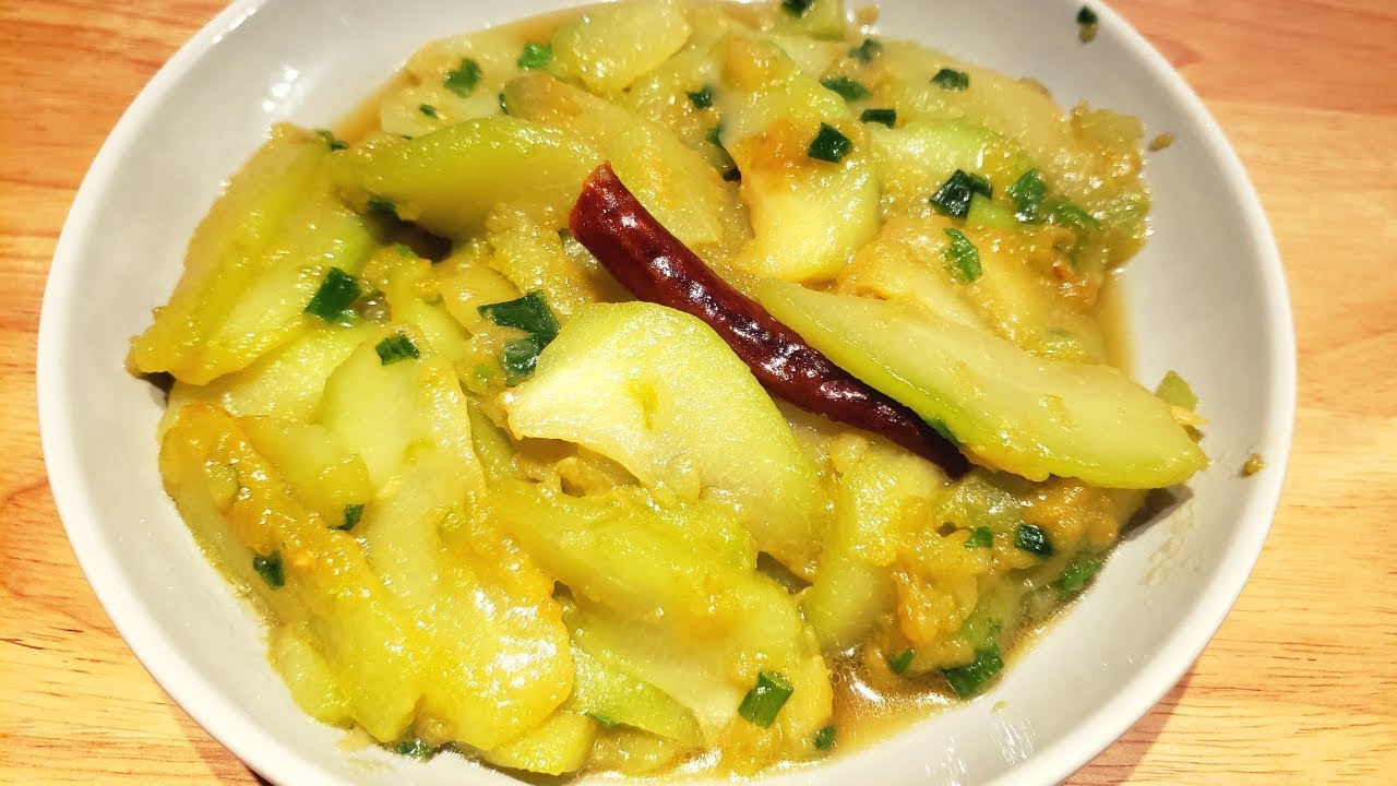 Sauteed Choyot touffe (chou chou) - Laila's Home Cooking - Episode 115