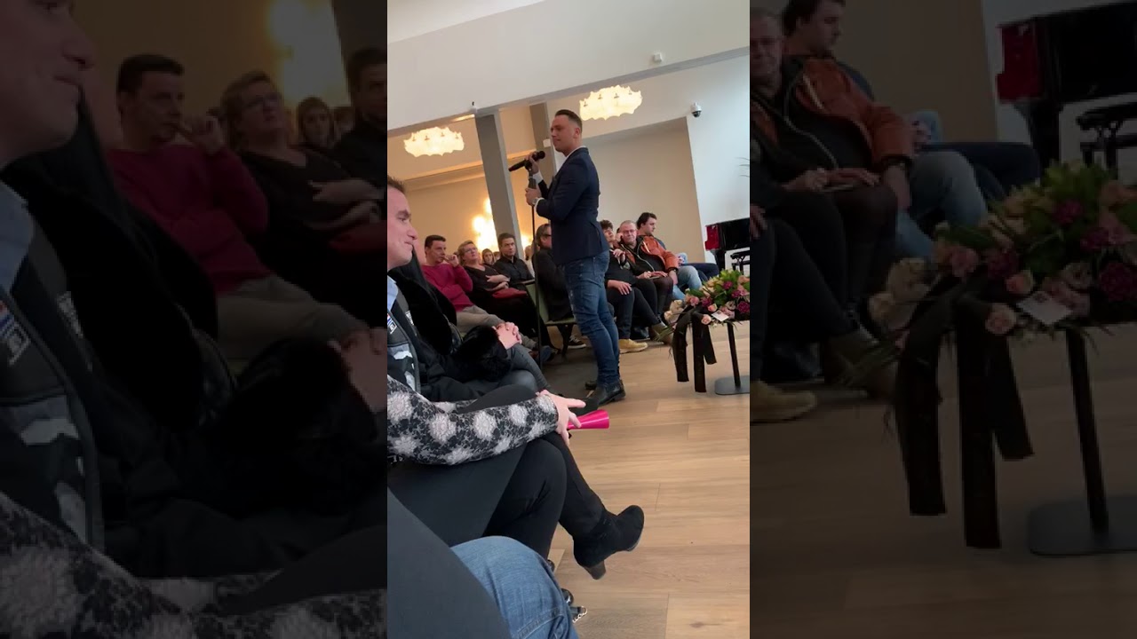 Peter Hermans, zingt voor overleden schoonzusje