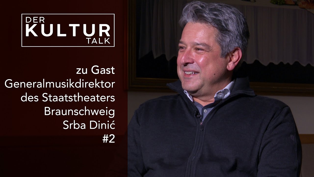 Der Kultur Talk #2 – Im Gespräch mit Generalmusikdirektor des Staatstheaters Braunschweig Srba Dinić