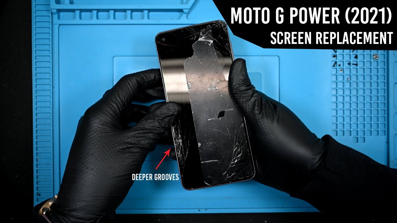 Замена экрана для Moto G Power (2021) (XT2117-1) | Дисплей в рамке — Pepto Cooling
