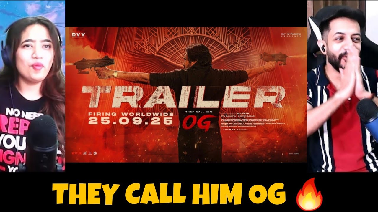 They Call Him OG Trailer - Pawan Kalyan | Emraan Hashmi | Sujeeth | Reaction | The Tenth Staar