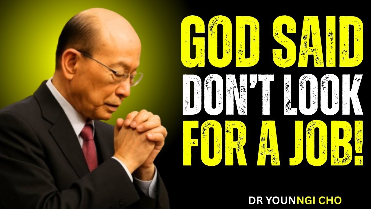STOP SEARCHING FOR A JOB — GOD HAS A BIGGER PLAN FOR YOU