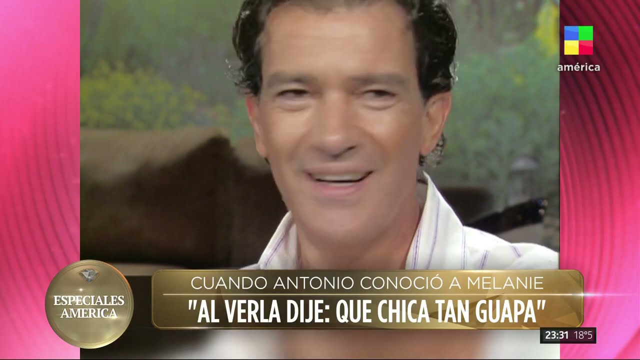 Una mesa de lujo: Antonio Banderas y Melanie Griffith 🤩