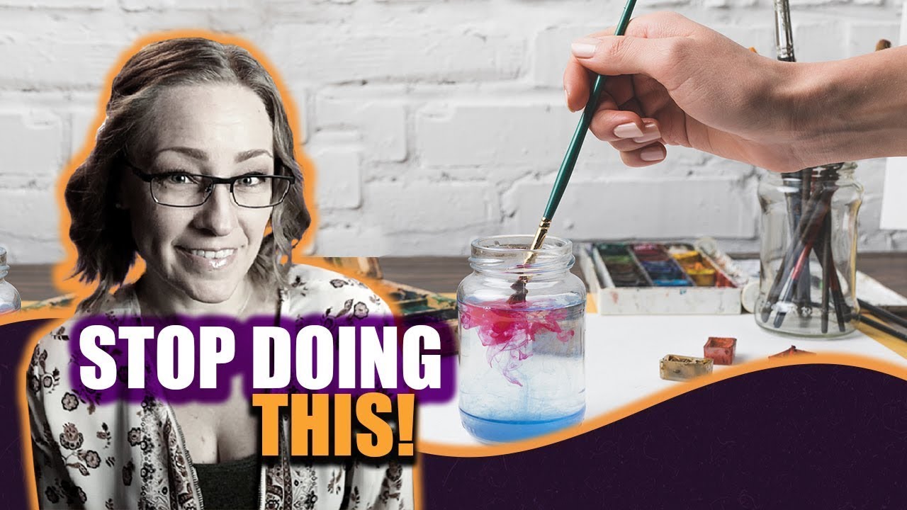 This is why you make a mess when you paint #acrylicpainting