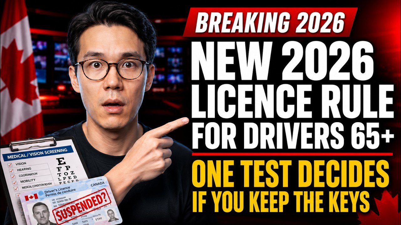 Canadian Drivers 65+: A New 2026 Licence Rule Just Hit &mdash; and One Test Decides If You Keep the Keys
