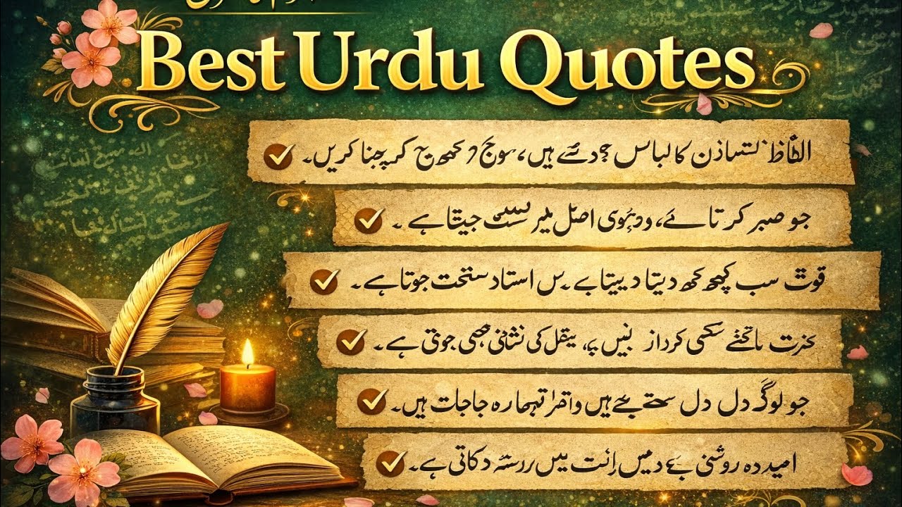 Best Urdu quotes||Urdu quotes||Best quotes about life||Motivation quotes 