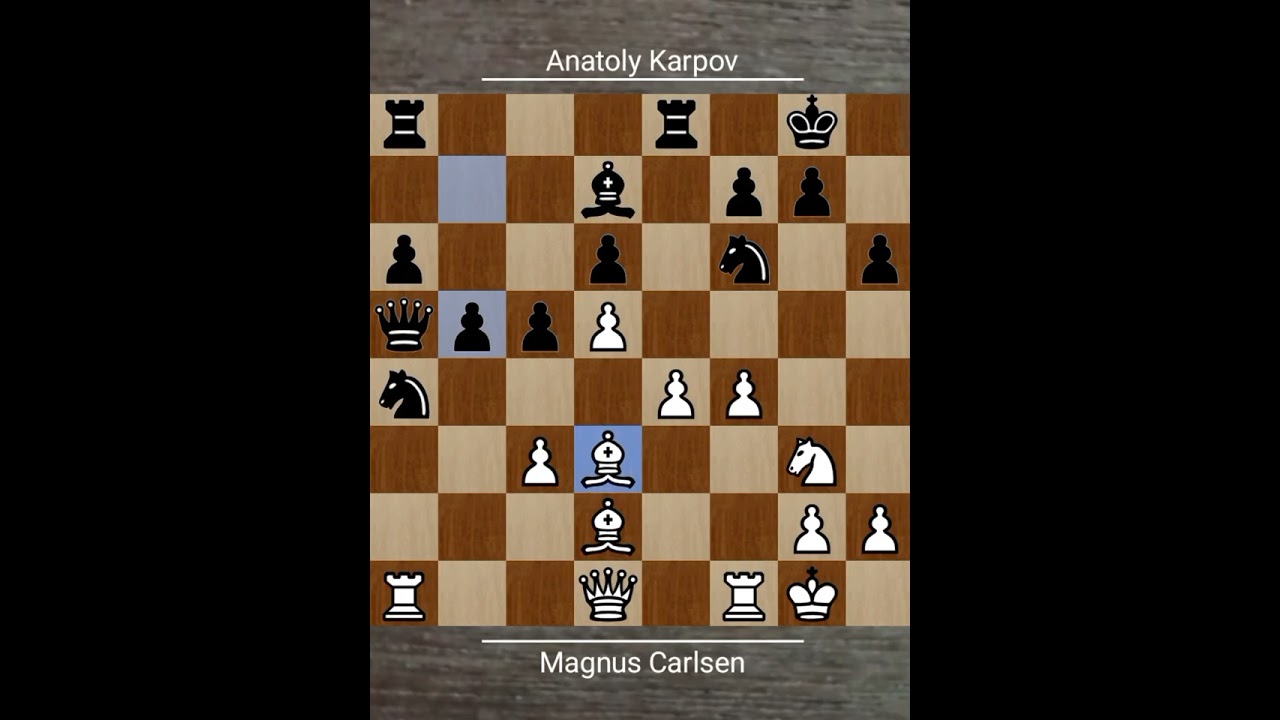 Magnus Carlsen vs Anatoly Karpov • World Blitz Championship, 2009 - Clash of Generations in Chess