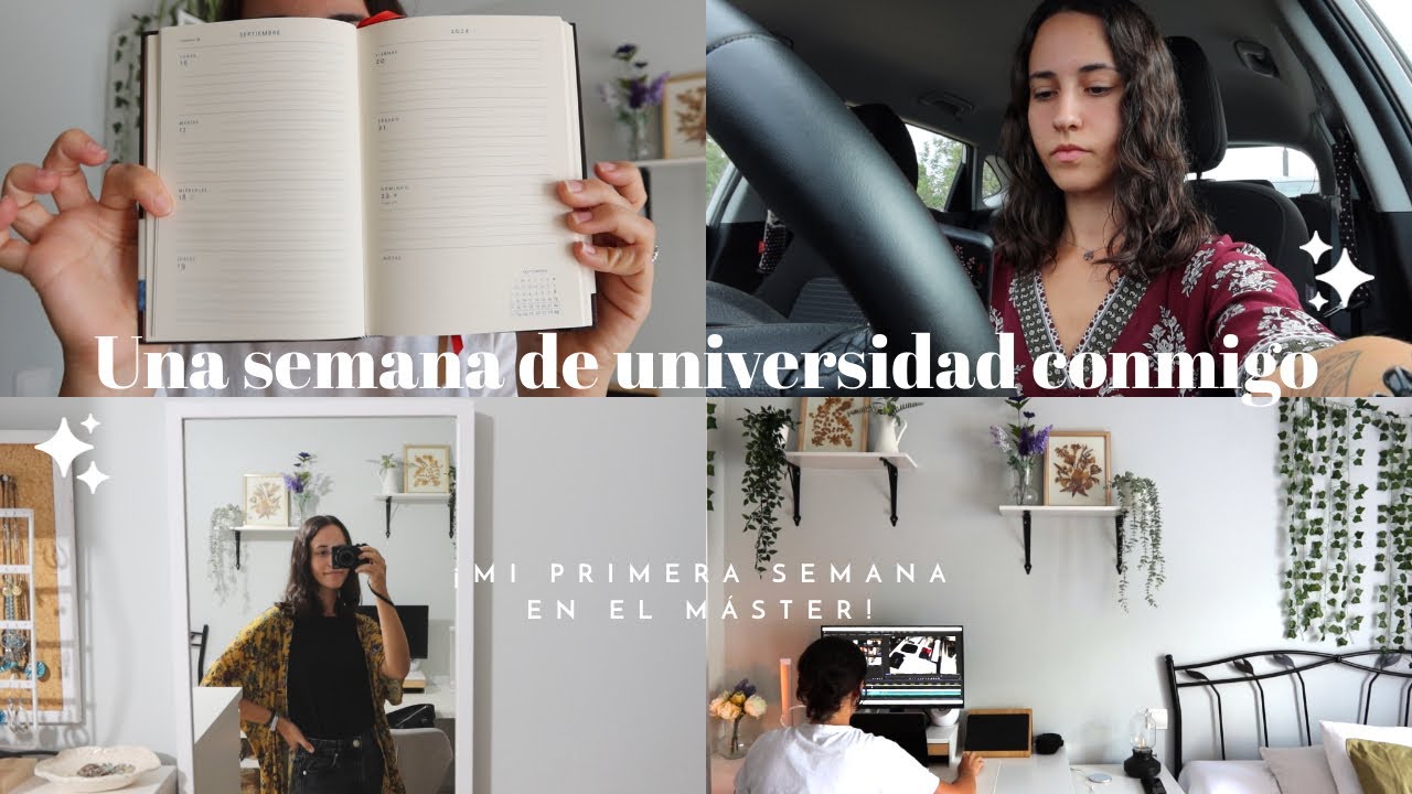 UNA SEMANA DE UNIVERSIDAD CONMIGO 📝 | Mi primera semana en el Máster