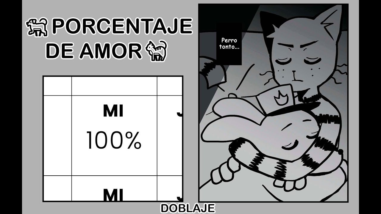 🐕Porcentaje de Amor🐈 -  DOGMAN - Comic DUB