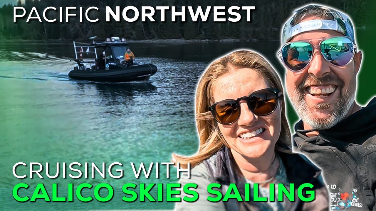Dinghy Sailing in the Stunning Pacific Northwest of Canada! w/ @CalicoSkiesSailing !
