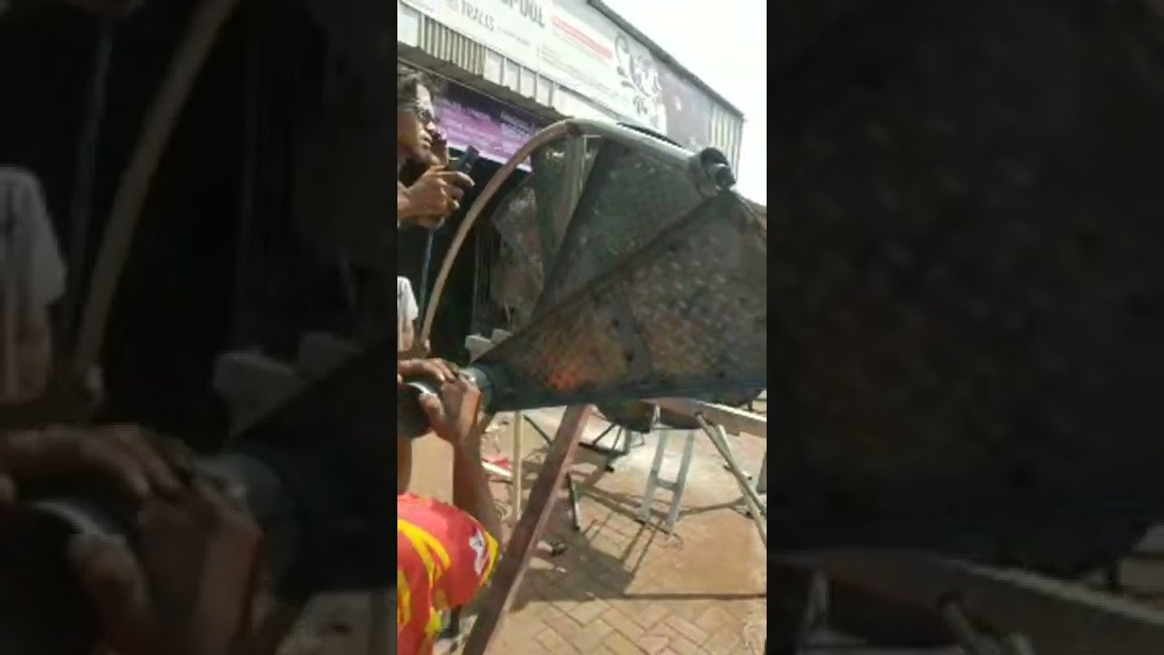 pembuatan tangga putar tekuk secara manual