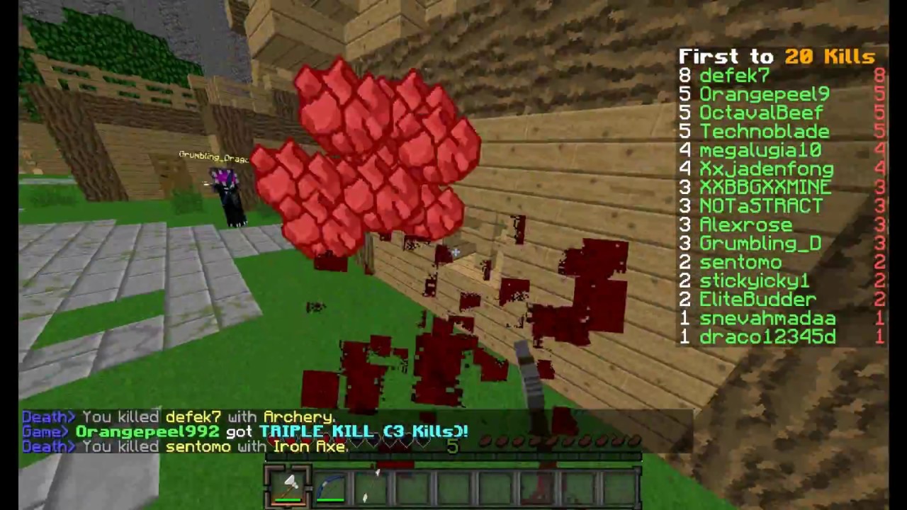 technoblade vs mineplex's owner