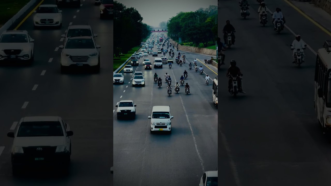 Roads Traffic in Islamabad Highway | Leoclicks1