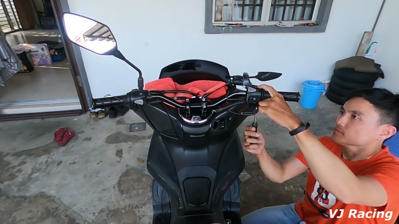 INSTALL Handle Bar Jets2Wheels SERIES - 1 ( PCX V4 )