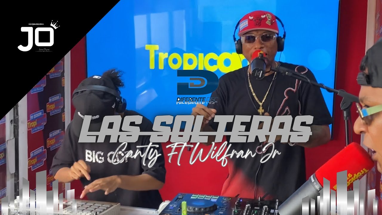 LAS SOLTERAS, Canty El Makiavelico & Wilfran Jr x Dj Nicolas Jr - Diferente Disc (Video En Vivo)