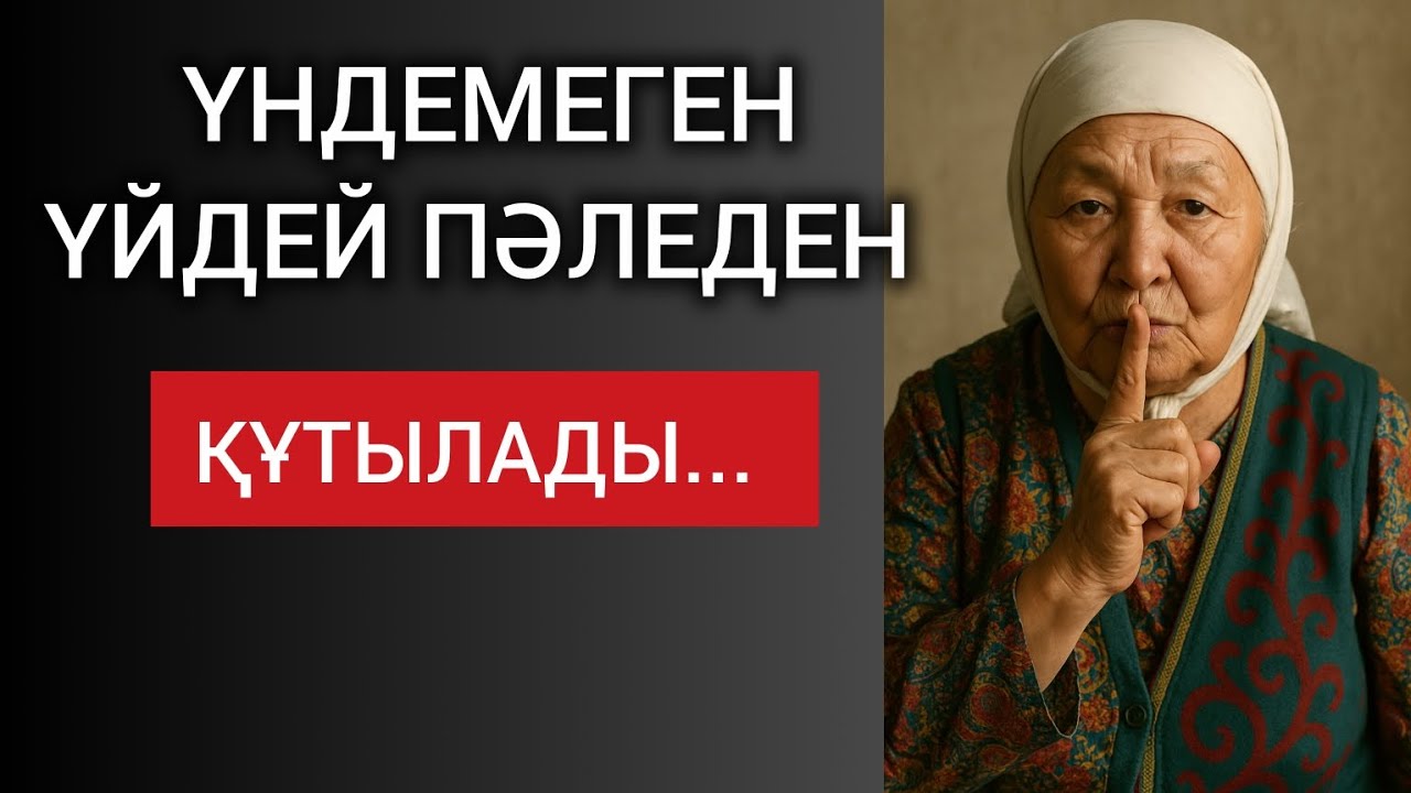 ❗АУЗЫҢА ИЕ БОЛ. ҮНДЕМЕГЕН ҮЙДЕЙ ПӘЛЕДЕН ҚҰТЫЛАДЫ. Өзгеге сабақ болар терең мағыналы сөздер