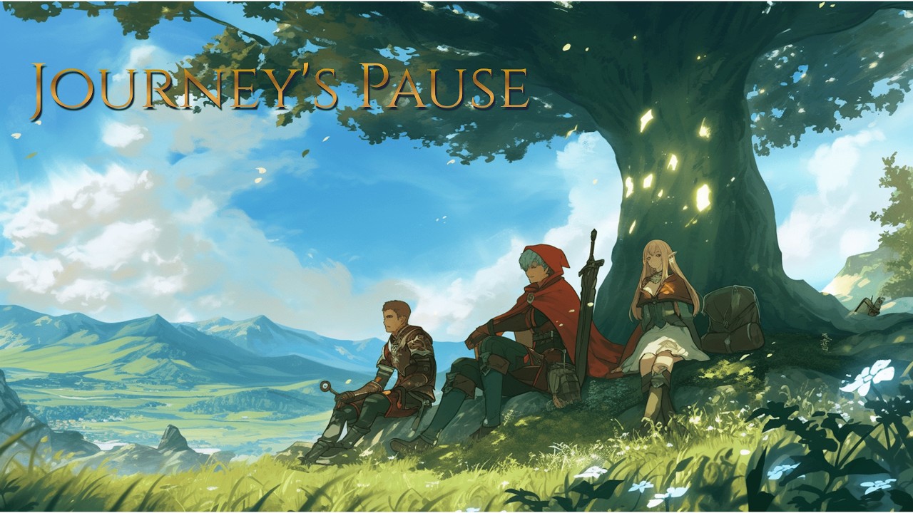 【Celtic Fantasy Music】Journey's Pause – Rest Beneath the Great Tree –