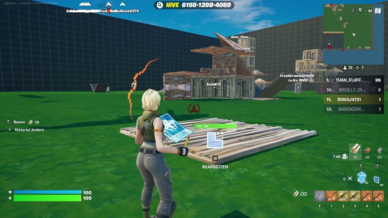 Ich spiele das erste mal Fortnite