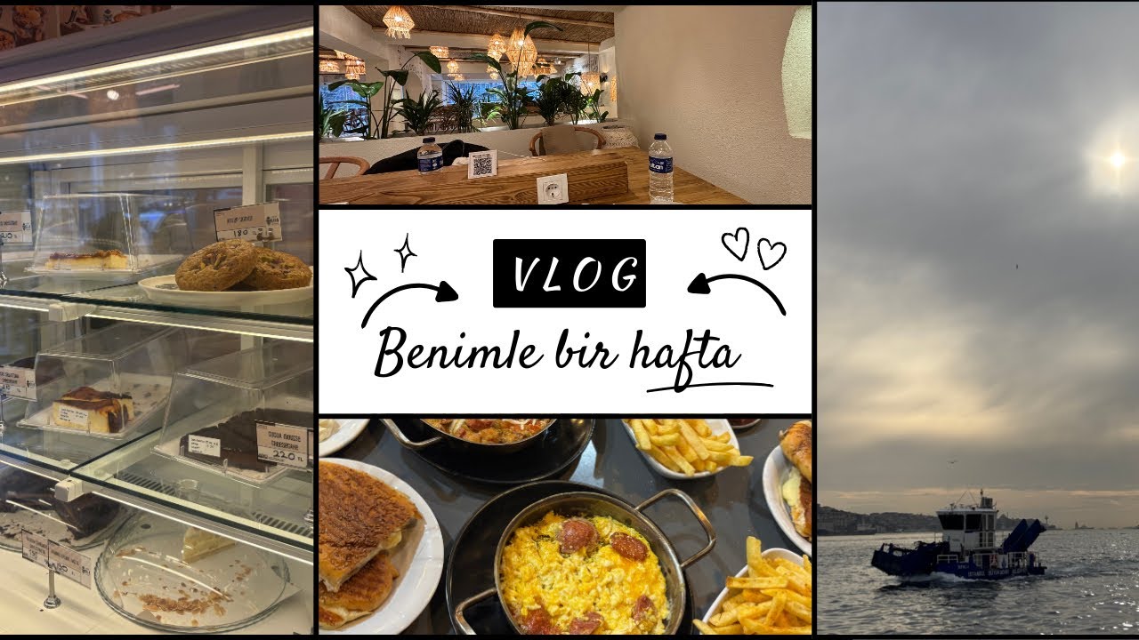 1 Haftam | Eskişehir’den İstanbul’a Vlog🚞🌊