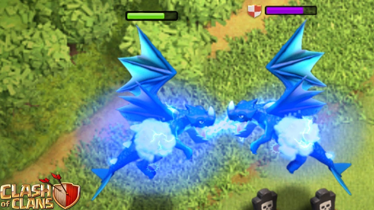 ELEKTRODRACHE gegen ALLE TRUPPEN! ☆ Clash of Clans ☆ CoC