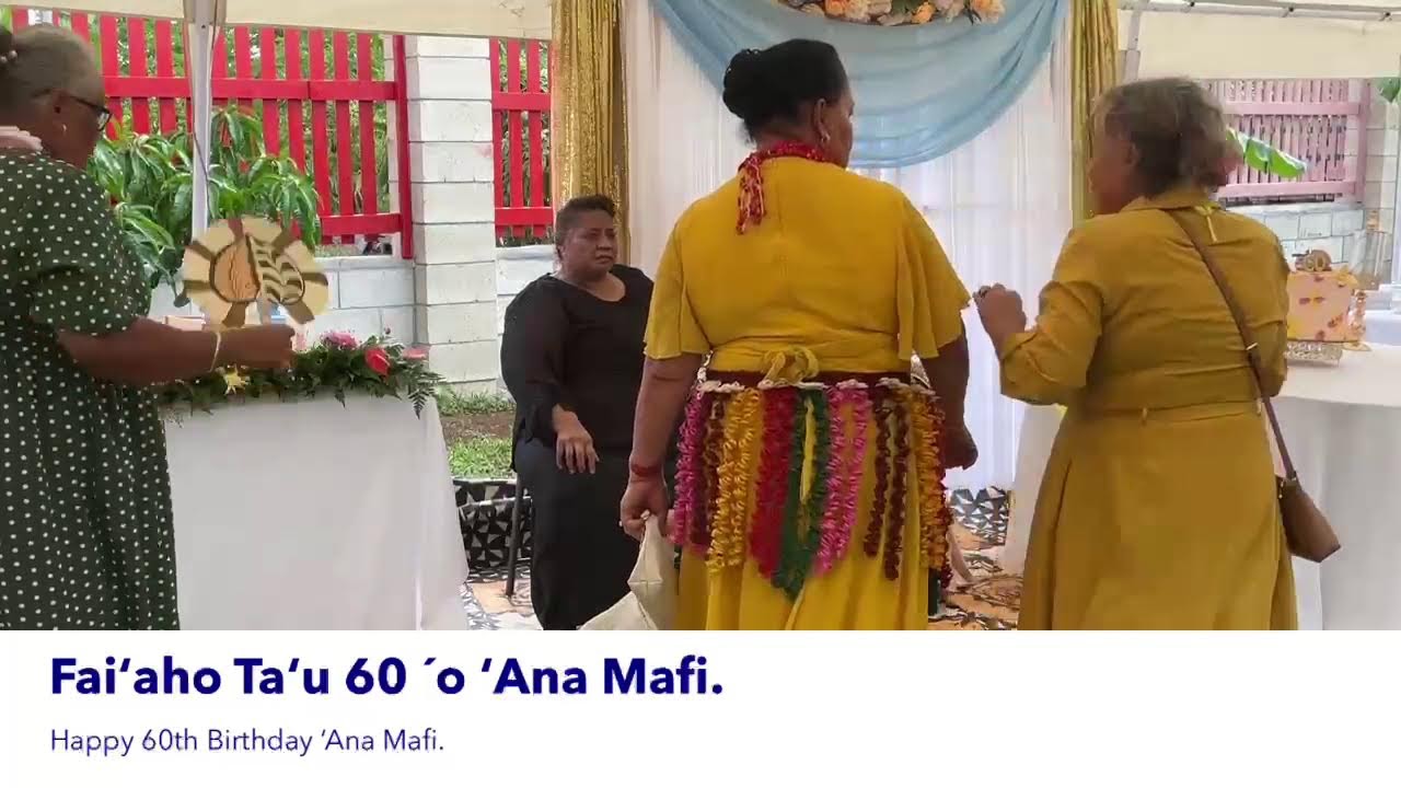 Happy 60th Birthday ʻAna Mafi
