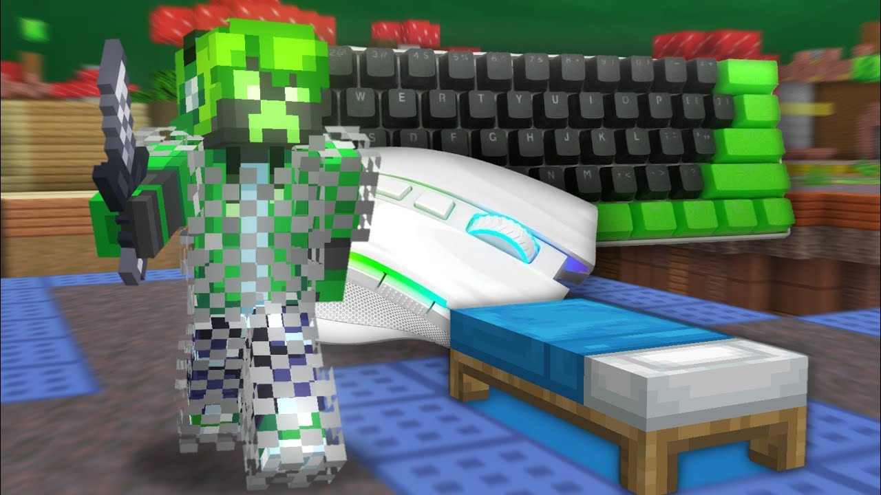 Keyboard + Mouse Sounds ASMR | Cubecraft Bedwars