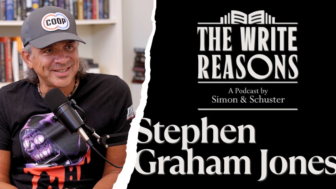 Stephen Graham Jones Kind of Wants to Be a Vampire | THE WRITE REASONS #1