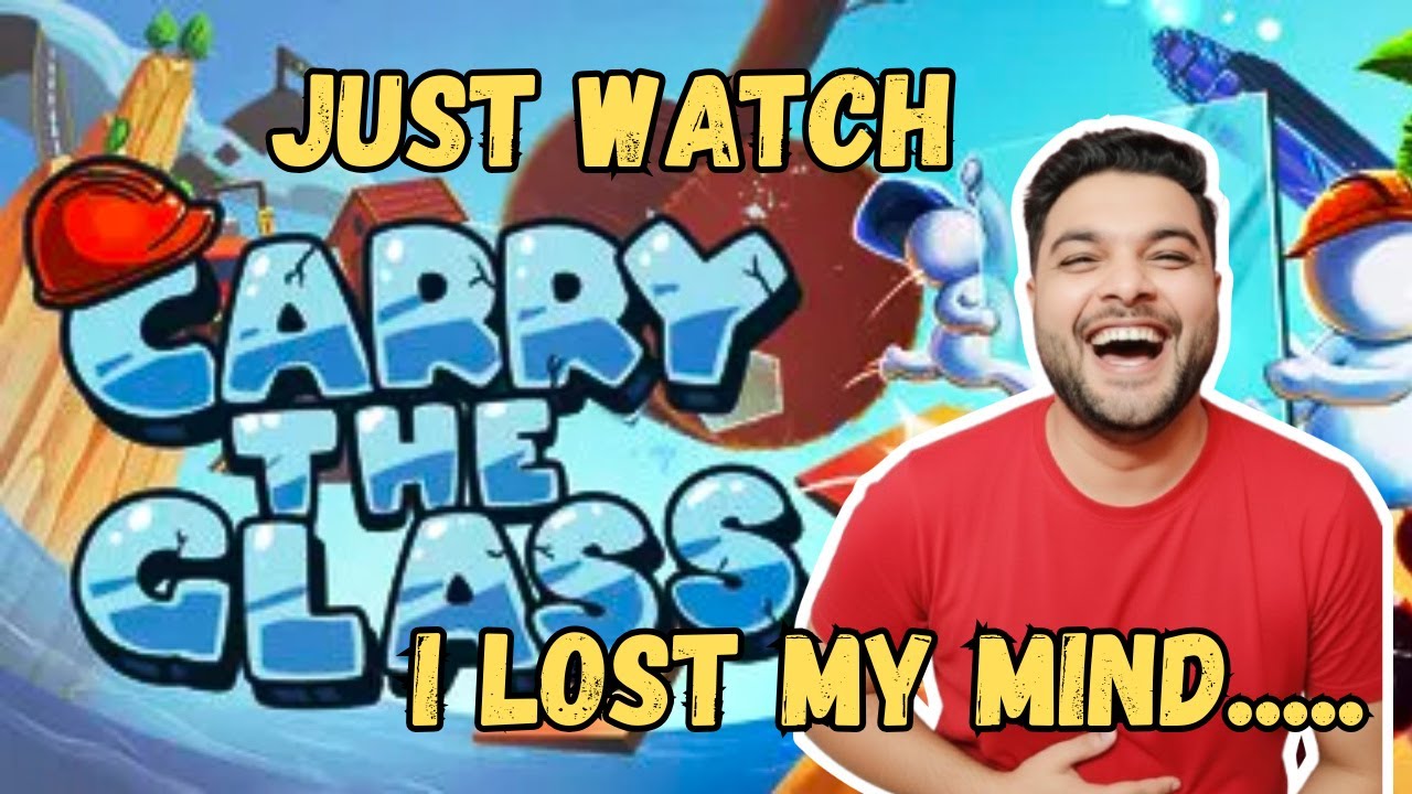I Tried Carry The Glass&hellip; AND IT BROKE ME 😂💀 #carrytheglass  #gaming #gameplay