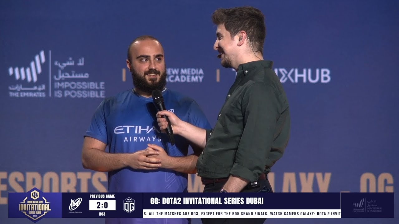INTERVEW WITH KUROKY (KRATOS) AFTER MATCH AGAINST OG ESPORTS | GAMERS GALAXY: Series Dubai 2022