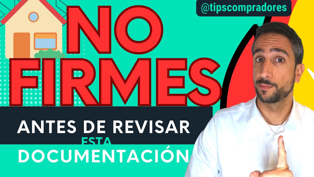 ✅CONTRATO DE ARRAS. Documentación que deberías SOLICITAR y 🔎REVISAR 👉[ PASO 4 del CURSO]
