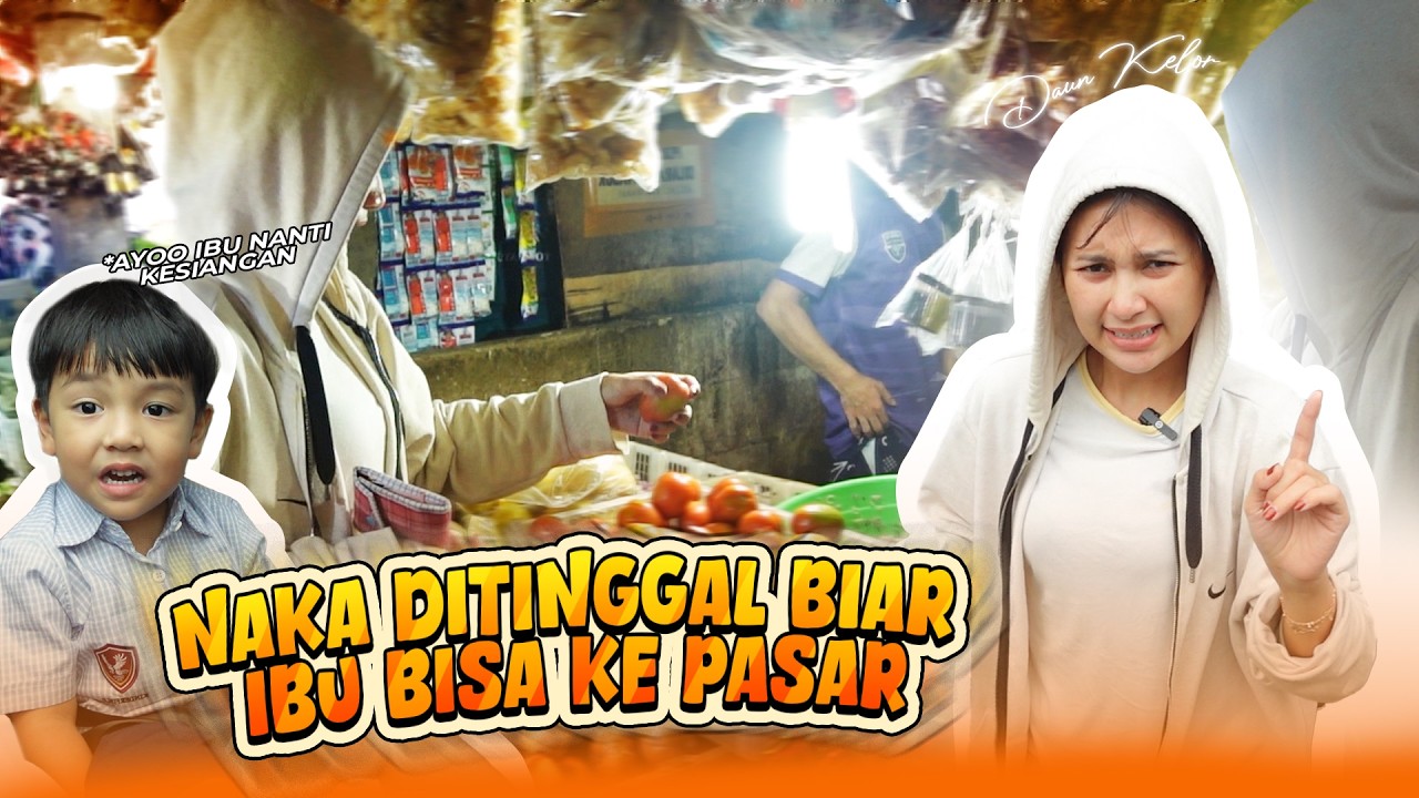 NONA INDAH HEALINGNYA YA KE PASAR | INDAH PERMATASARI & ARIE KRITING