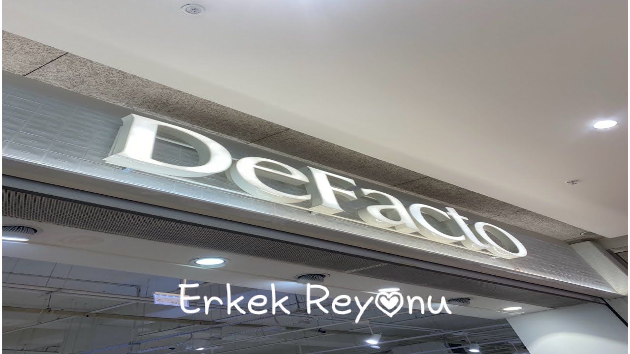 Defacto Erkek Reyonu || Defacto || Mağaza Turu || Vlog #defacto #lcwaikiki #erkek #erkekgiyim 