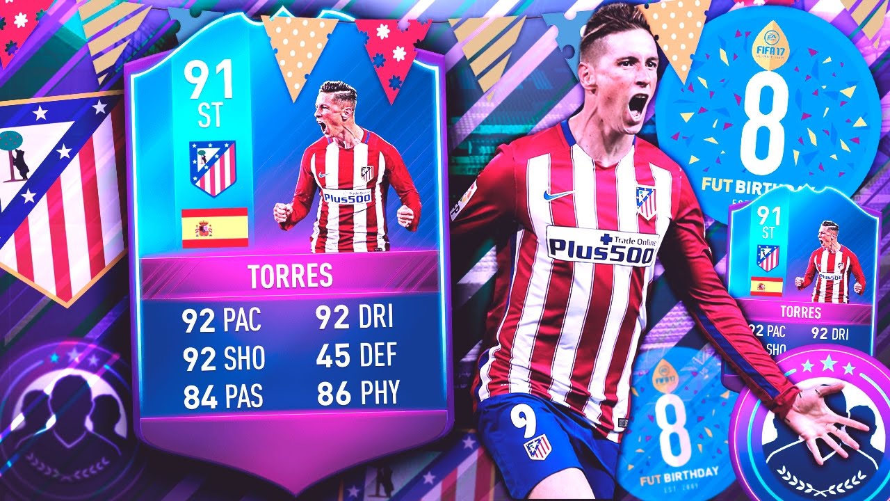 SBC PREMIUM TORRES 91 RETRO CARD! WORTH OVER 1,000,000 COINS? FIFA 17 ULTIMATE TEAM