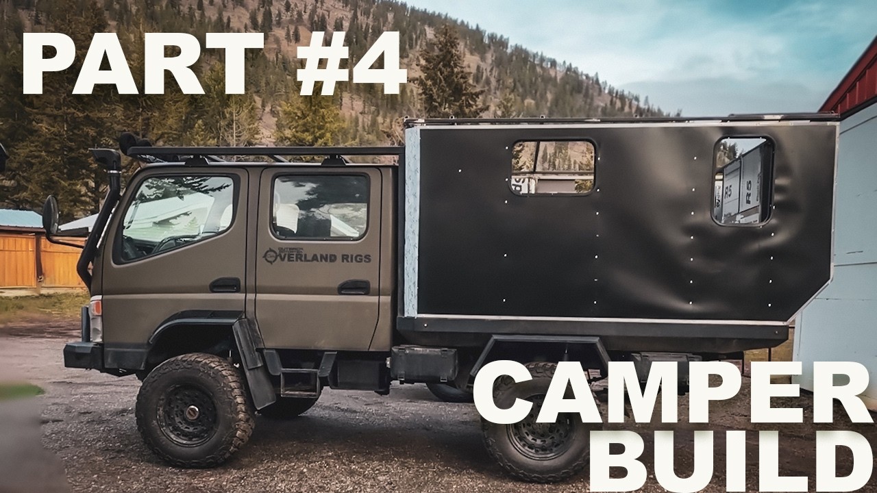 Camper Shell Complete, Nitty-Gritty Details & Actuators Ready - Episode 29