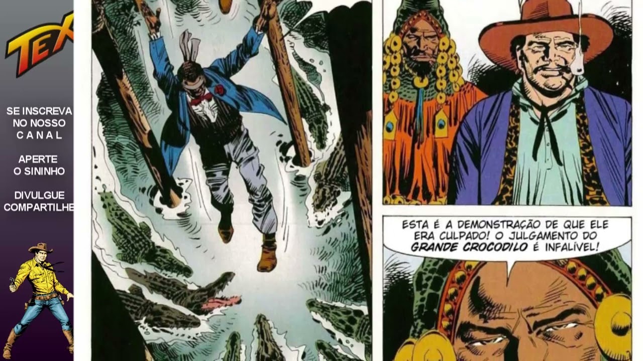 Tex - Nos p&acirc;ntanos da lousiana (1 de 2)