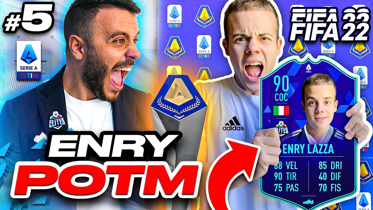 😱 ENRY LAZZA VINCE LA CARTA POTM 90!!! Carriera Allenatore #5