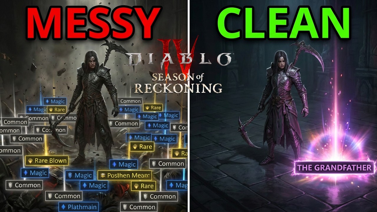 Diablo 4:  Loot Filter explained. Season 13 Lord of Hatred!