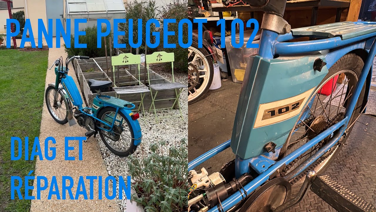 Diagnostic de la Panne d'une Peugeot 102 ( Une panne mystérieuse mais peut couteuse )