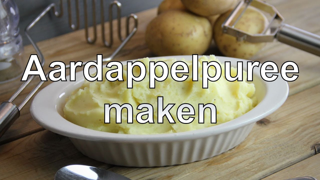 Aardappelpuree maken