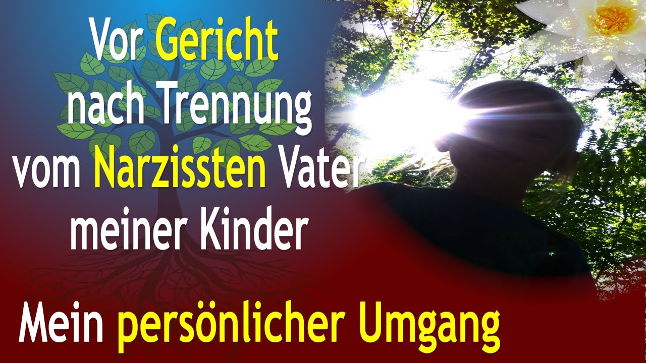 Vor #Gericht nach Trennung vom #Narzissten (toxischen) Vater meiner Kinder Mein persönlicher Umgang