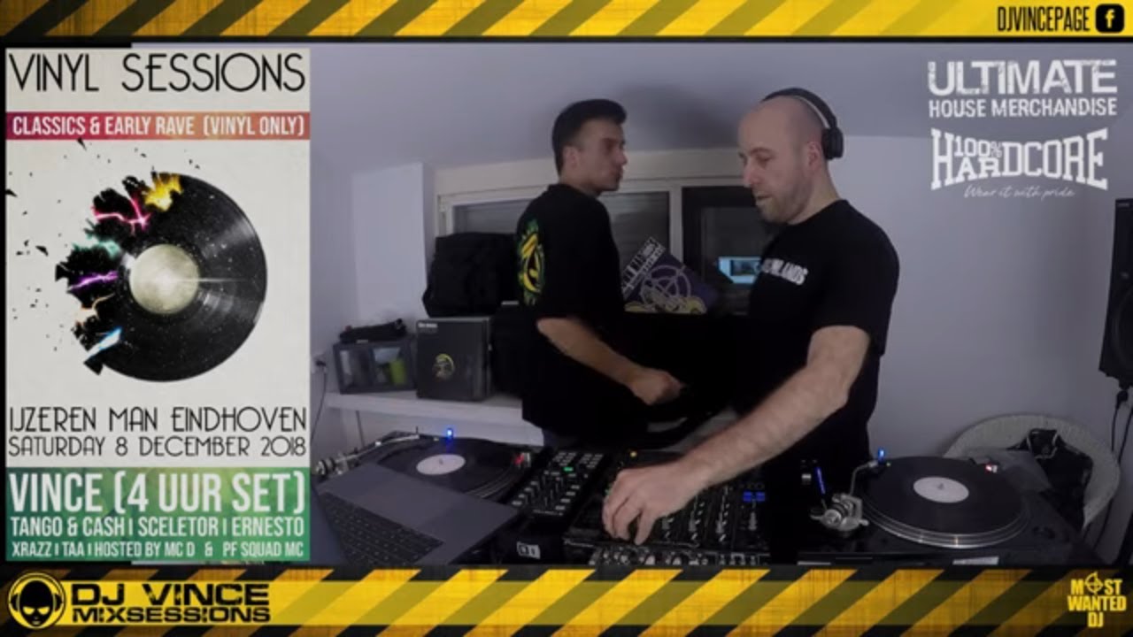 DJ VINCE MIXSESSIONS #26 // 3-12-2018 // Early and Millennium with Sceletor