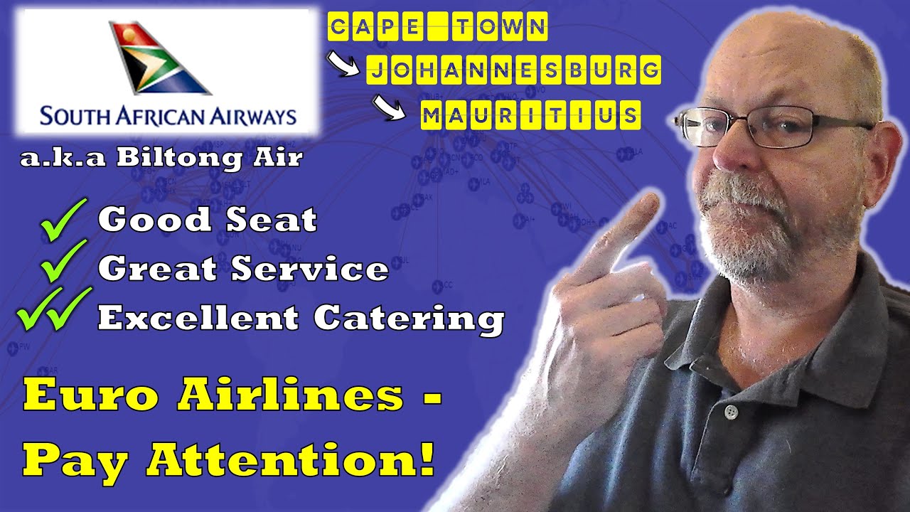 Flight Review - Cape Town to Mauritius on South African in Business Class