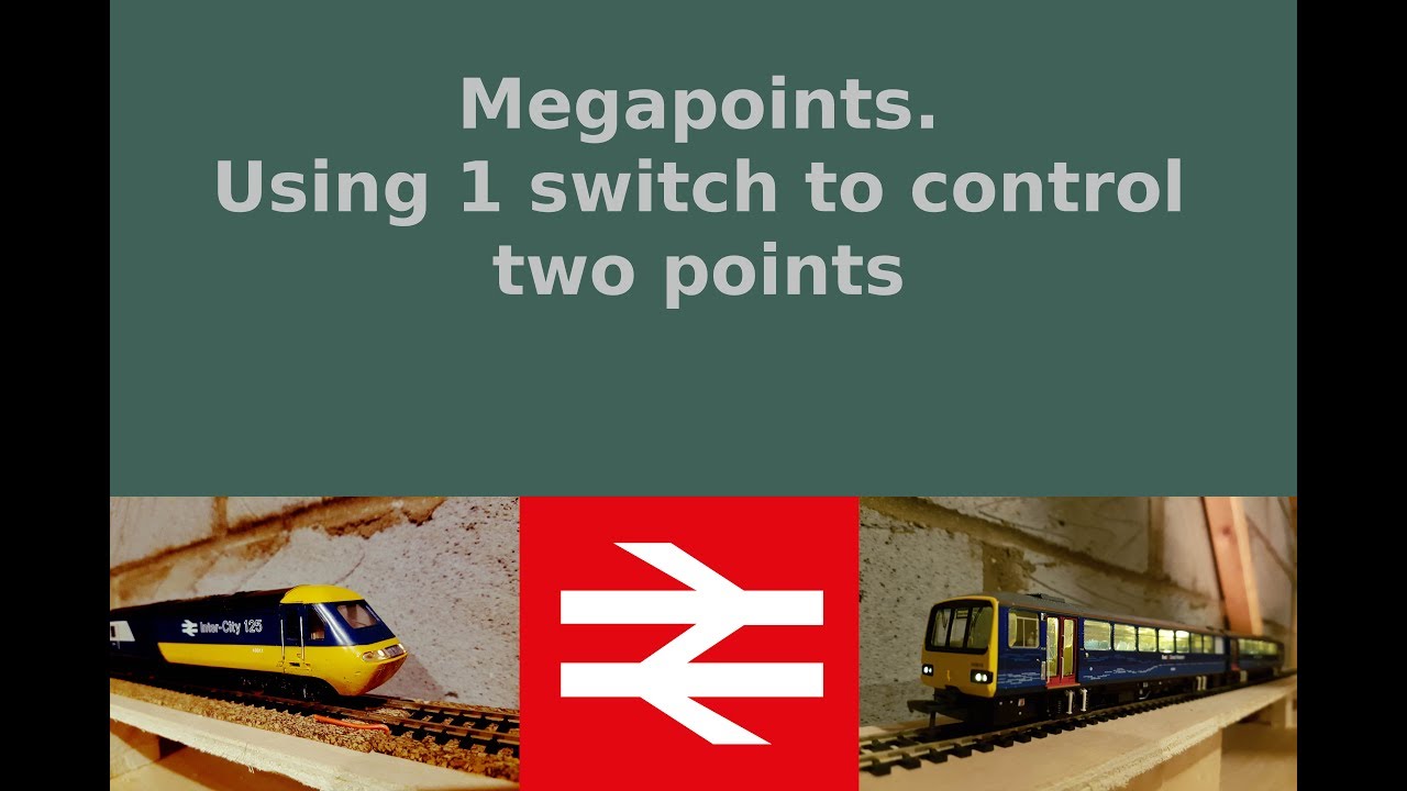 Megapoints update, 2 servos one switch