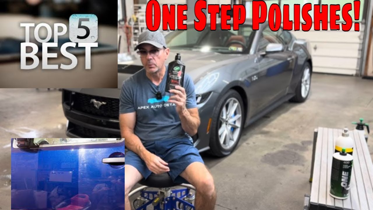 ЛУЧШЕЕ ИЗ СЕРИИ Auto Detailing! 5 лучших полиролей для одношаговой полировки!