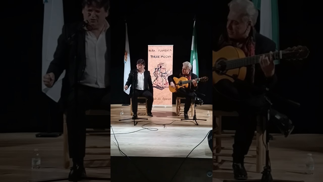 Julian Rodriguez López cante, Antonio Carrion guitarra en Peña Torremocha, Albaida del Aljarafe 