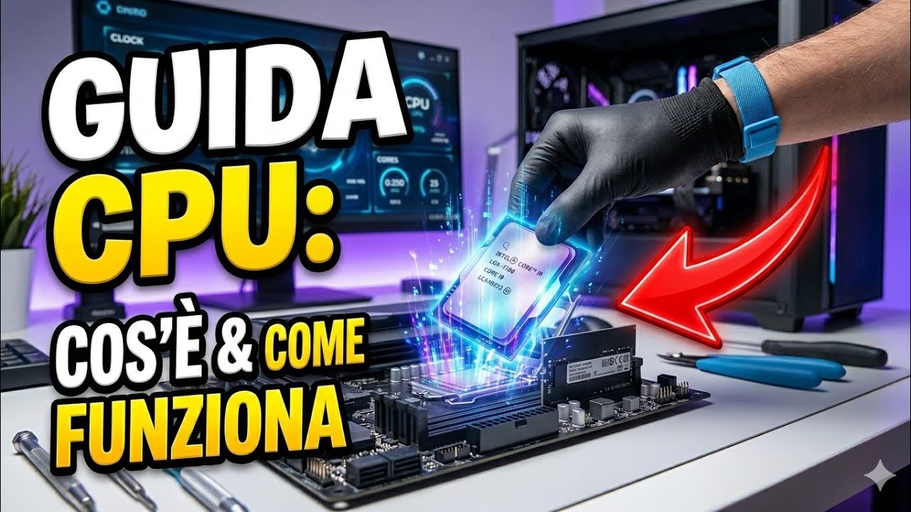 Registri della CPU: cosa sono e a cosa servono