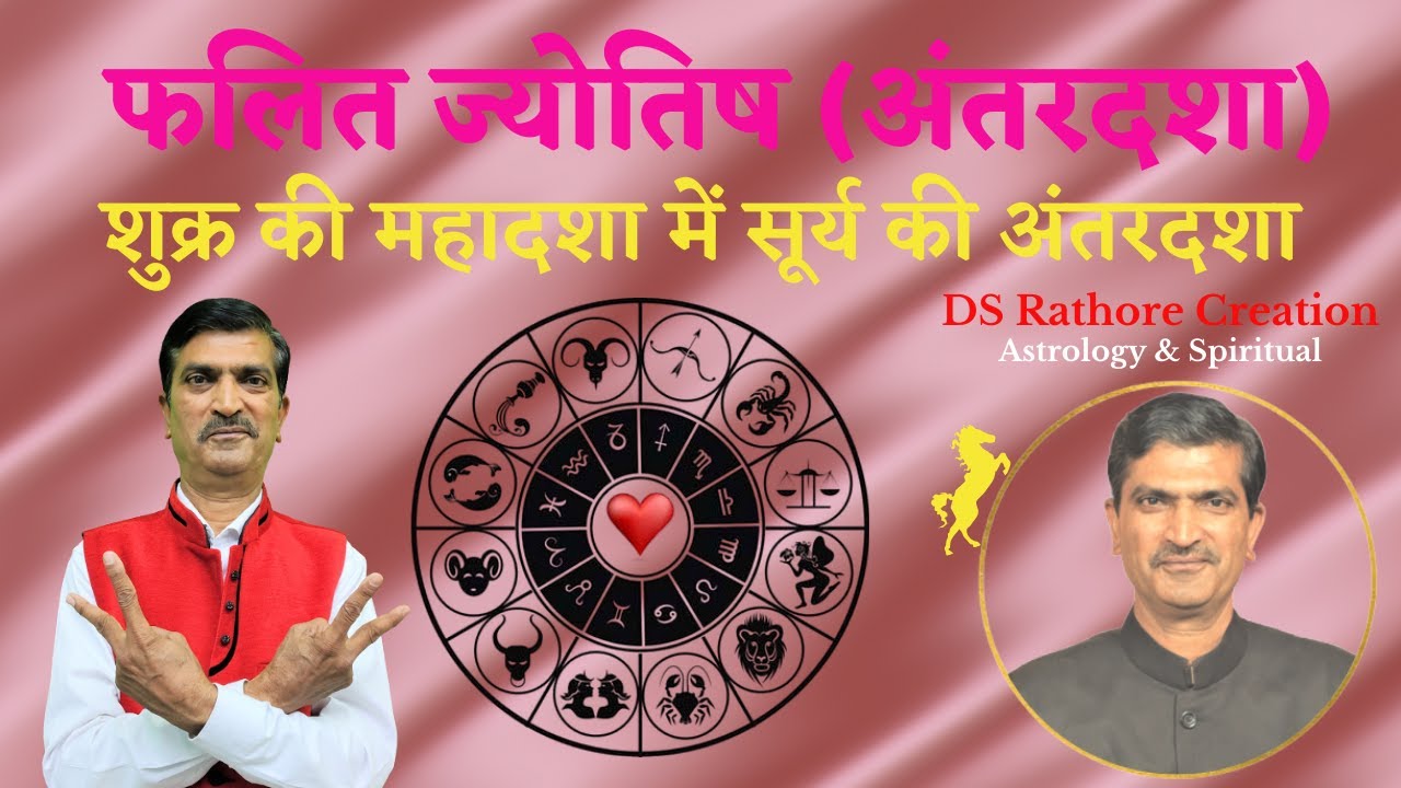 शुक्र की महादशा में सूर्य की अंतरदशा | Shukra Ki Mahadasha Me Surya Ki Antardasha | #Astrology2021