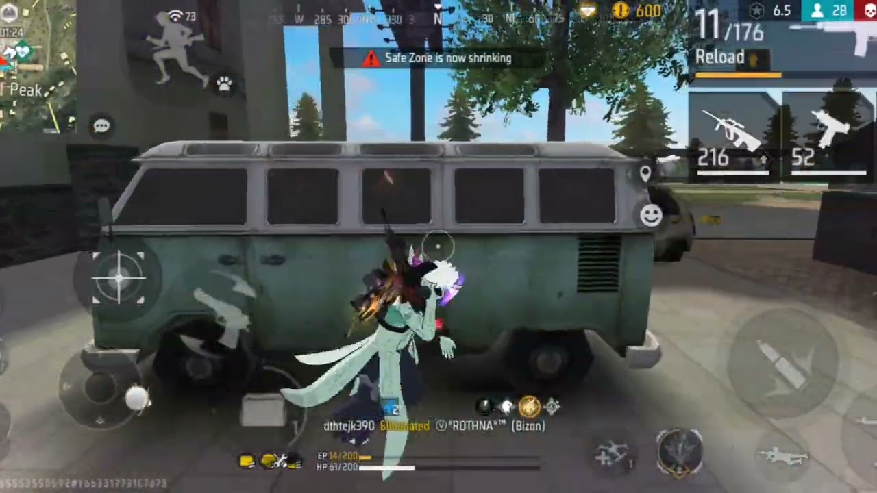 Free fire 🔥 headshot 1vs1 By SH Game Game Play 2026