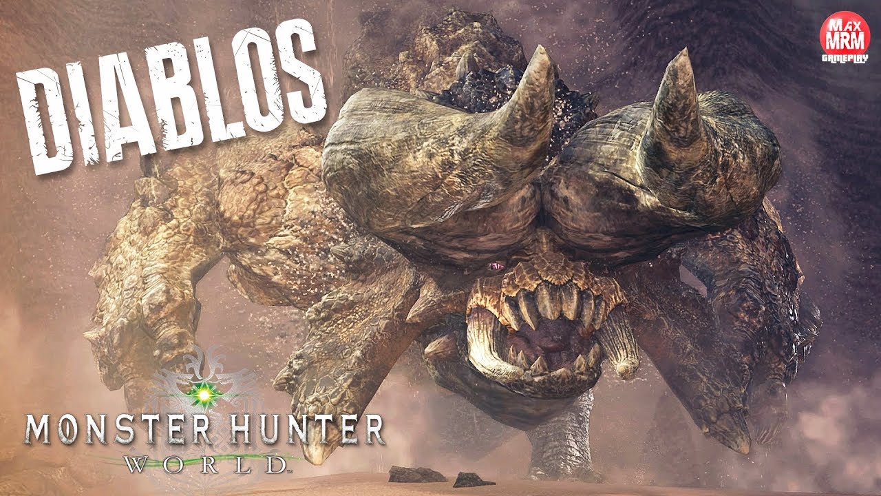MONSTER HUNTER WORLD - ENFRENTANDO O DIABLOS | A ABERRAÇÃO DO DESERTO
